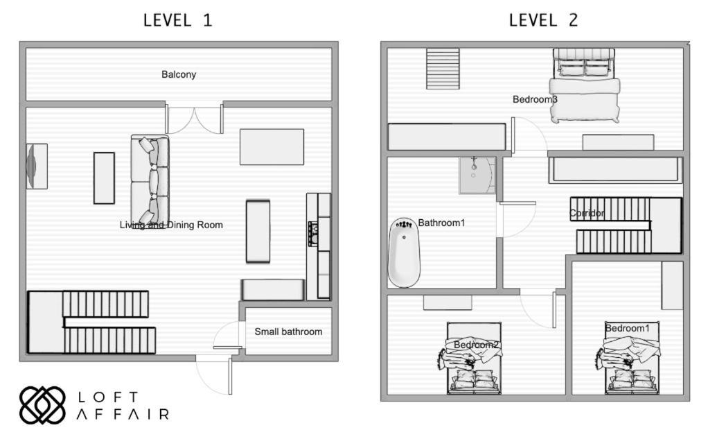 Apartmán Penthouse Harmonica - Loftaffair Krakov Exteriér fotografie